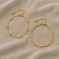 Zartes Doppelreihiges Armband