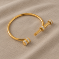 Opulenter Gold Armreif