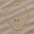 Bohemian Daisy Gold Schmuckset