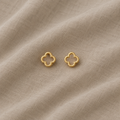 Genevieve Kleeblatt-Charm-Stecker