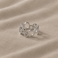 Exquisiter Hohlkreis-Ring
