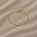Minimalistisches Fischglied-Armband