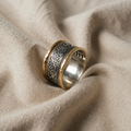 Zweifarbiger Kronenring