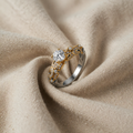 Ring mit Krone