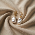 Barockschmetterling Ohrringe mit Haken