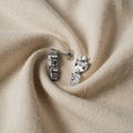 Kristallene Herzträne Ohrringe
