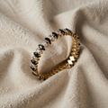 Marquise Zirkonia Onyx Armband