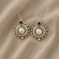 Boho-Perlenohrringe mit Sonnenstrahlenmotiv