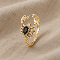 Ikonischer Statement-Ring mit Skorpion