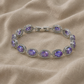 Gliederarmband mit Zirkonia