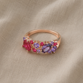 Glänzender Cluster-Ring