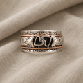Retro Herzring