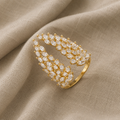 Zeitloser Vingerring mit Zirkonia