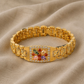 Zeitloses Blumenarmband mit Zirkonia